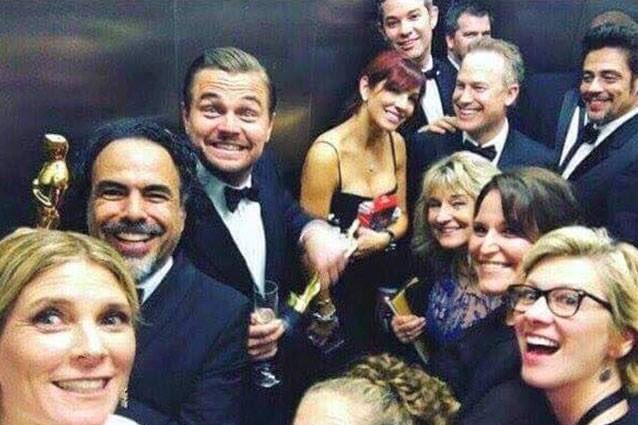 Qui_cinema's tweet photo. Cheese! :) #Oscars #Oscars2016 https://t.co/6VOcCionfT