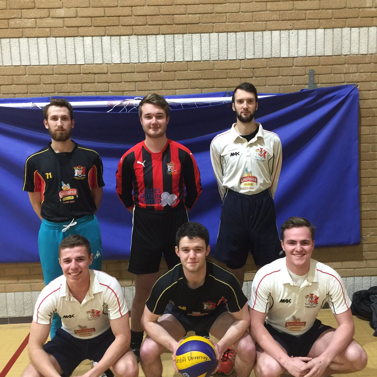 CardiffUniCC's tweet photo. The #CUCCVolleyball First VI who won their first game #Areas #TeamCardiff https://t.co/Y35teHnoZ9