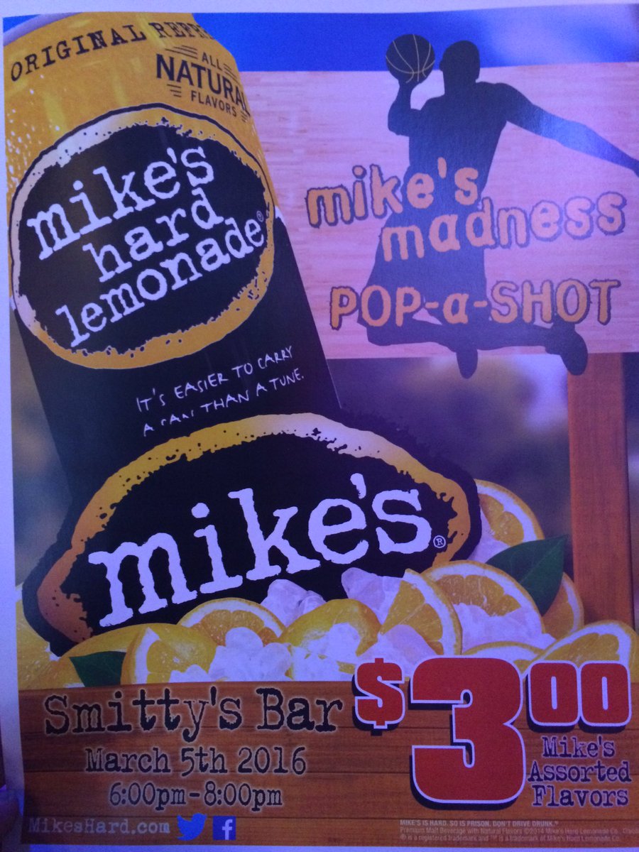 This Saturday 6-9 at Smittys!! Get in the mood for March Madness and win prizes!!