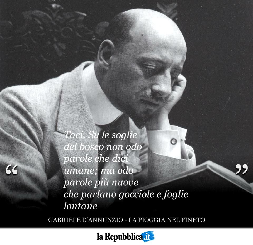 repubblica's tweet photo. 1 marzo 1938 - Muore Gabriele D'annunzio, il Vate simbolo del Decadentismo italiano #AccaddeOggi https://t.co/ov25hM8Q9k