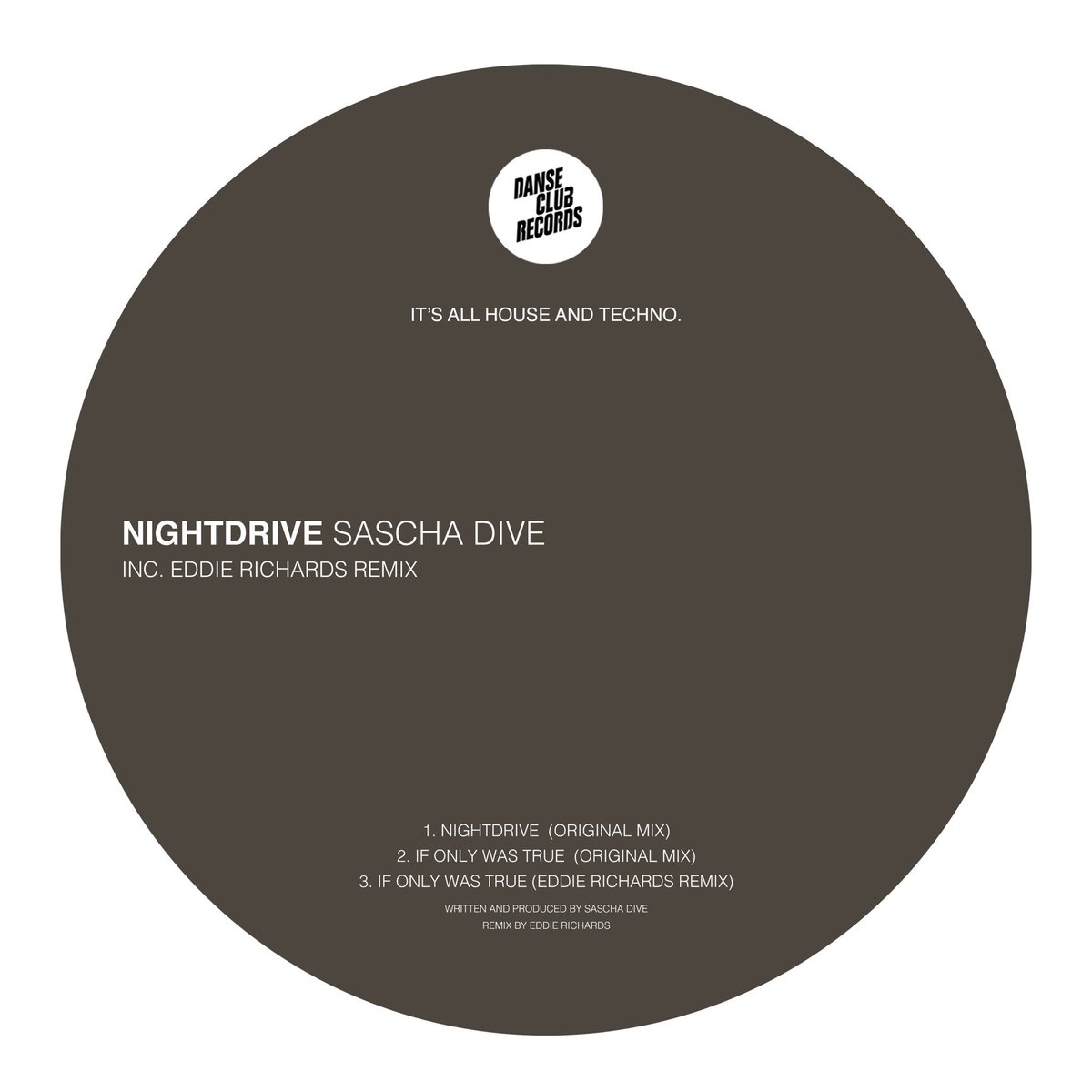 OUT NOW: Sascha Dive 'Nightdrive EP' inc. Eddie Richards Remix. bit.ly/dcr042sd #housemusic #techno