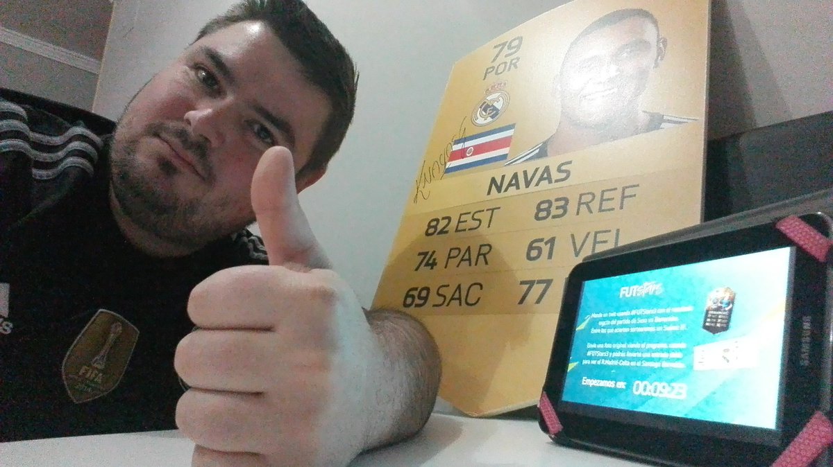 juanfranlopez81's tweet photo. @LVPes #FUTStars3 Preparado con IF keylor y su camiseta ambos firmados, entradas @realmadrid - @rccelta_oficial https://t.co/J7zJsOTQAx