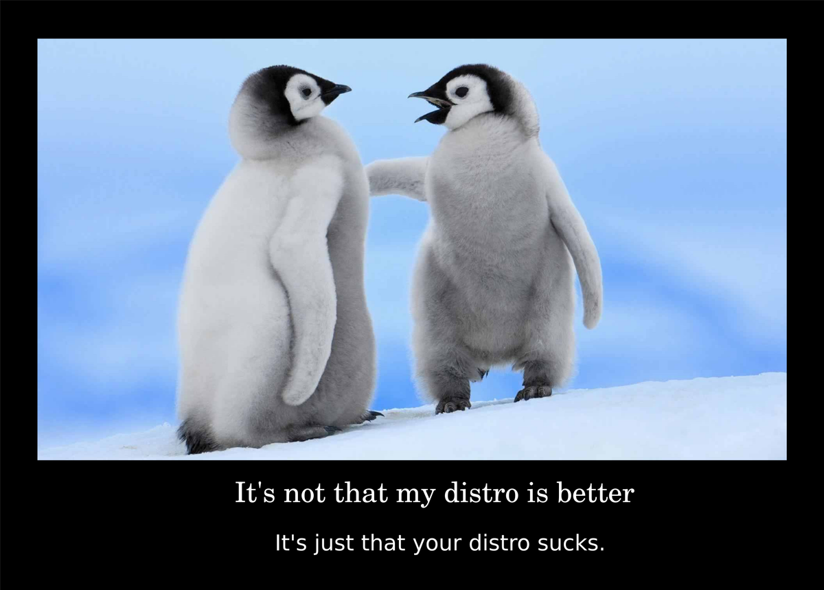 TaiKedz's tweet image. @nixcraft All distro opinions - ever.