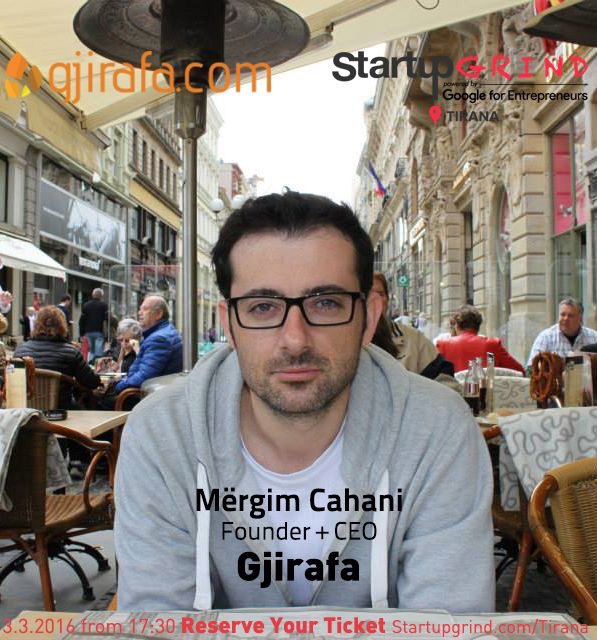 StartupGrindTR's tweet photo. Join us on Thursday with Mërgim Cahani (Gjirafa) @StartupGrindTR. Tickets available at https://t.co/bHLwbjeuAz https://t.co/owLQZEgbn1