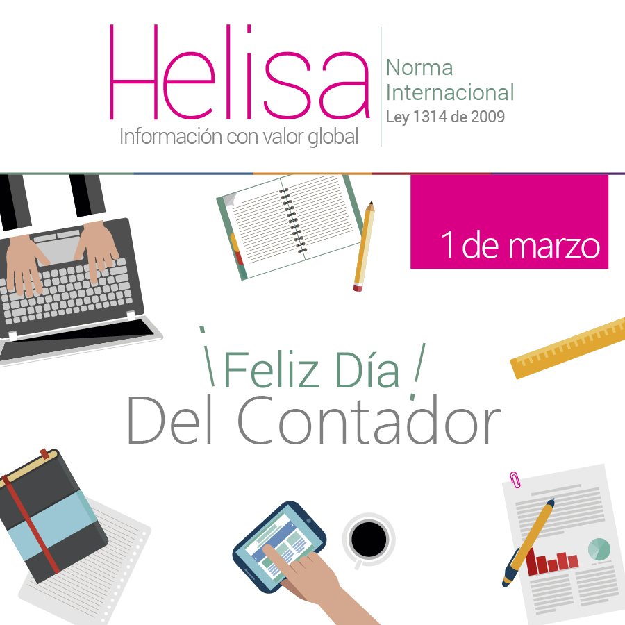 helisasoftware's tweet photo. #Helisa le desea un maravilloso día
#FelizDíadelContador #FelizDíaContador #Contador #ContadorPúblico https://t.co/80sCHOvdwN