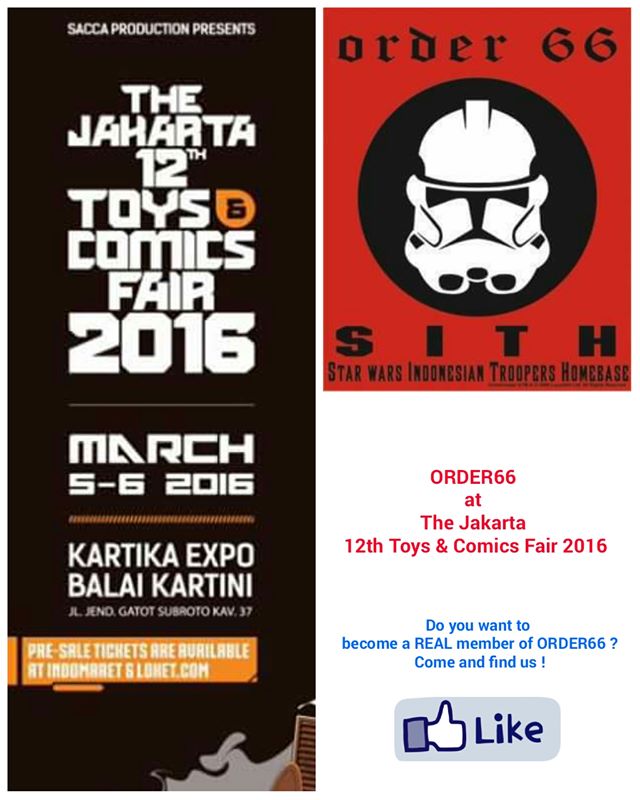 JakToysFair's tweet photo. Percaya akan The Force, mau belajar lightsaber dan berani adu teori siapa sebenarnya Rey, bisa gabung ke grup ini https://t.co/1nJyF2A3Pf
