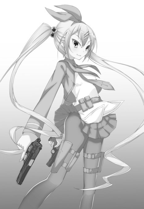 グレースケールのtwitterイラスト検索結果 古い順