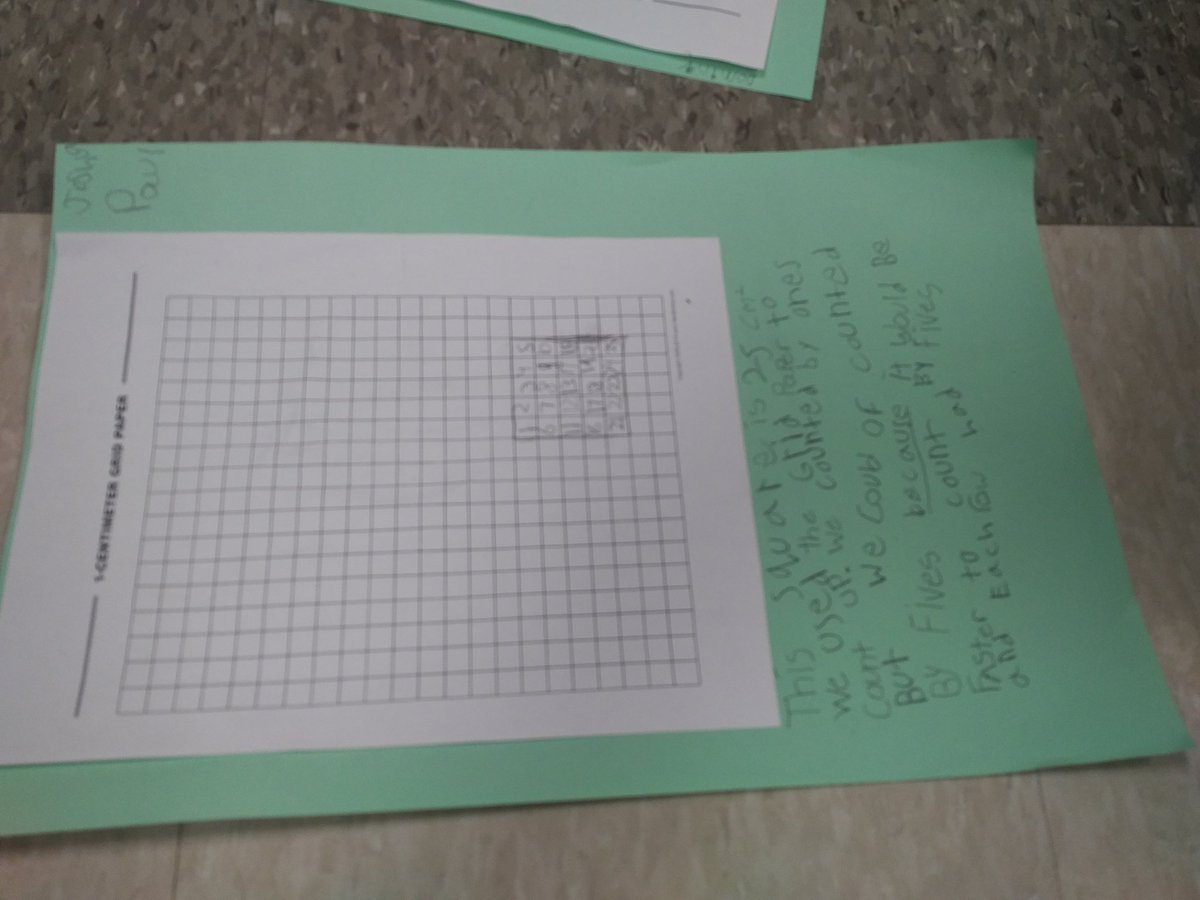 MrBellSJP2's tweet image. Calculating area using centimetre grid paper! #standardunit