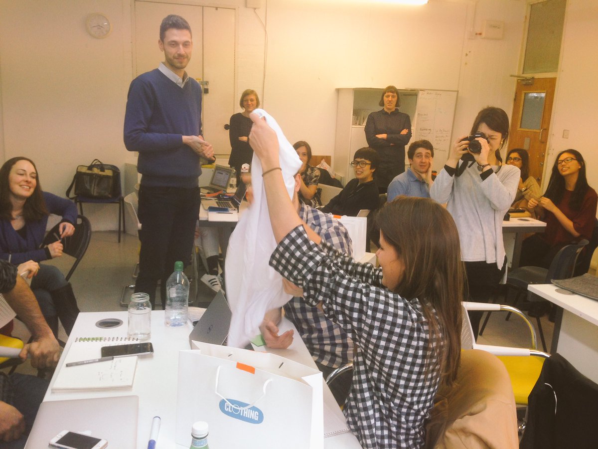 DYK your average clothing is worn only 6x? How might we redesign this system? D/club visits <a href="/TRAID/">Traid</a> with @sustainRCA