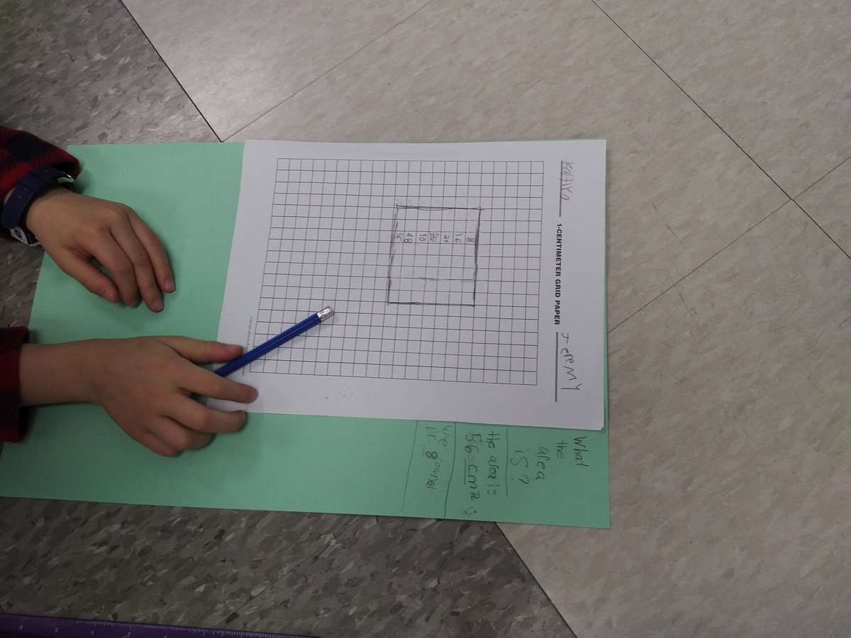 MrBellSJP2's tweet image. Calculating area using centimetre grid paper! #standardunit
