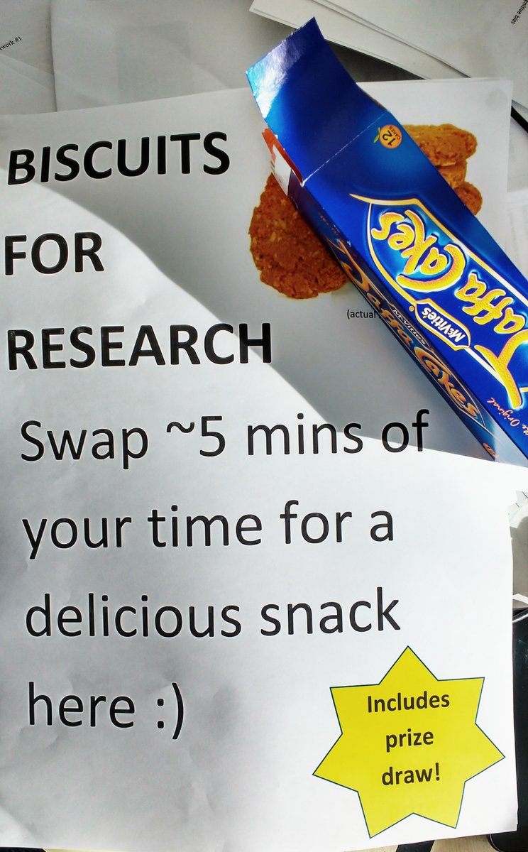 During today's biscuits-for-research session <a href="/uobcompsci/">UoB Computer Science</a> <a href="/HCIBham/">HCI Birmingham</a> I introduced someone to their first jaffa cake :)