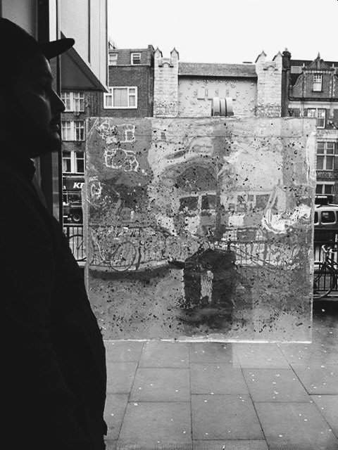 BetterFromZero's tweet image. Day 2 install @TheCassArt: Antonio and @laurenmgoldie work, looking amazing in front of @_TheWhitechapel #curating