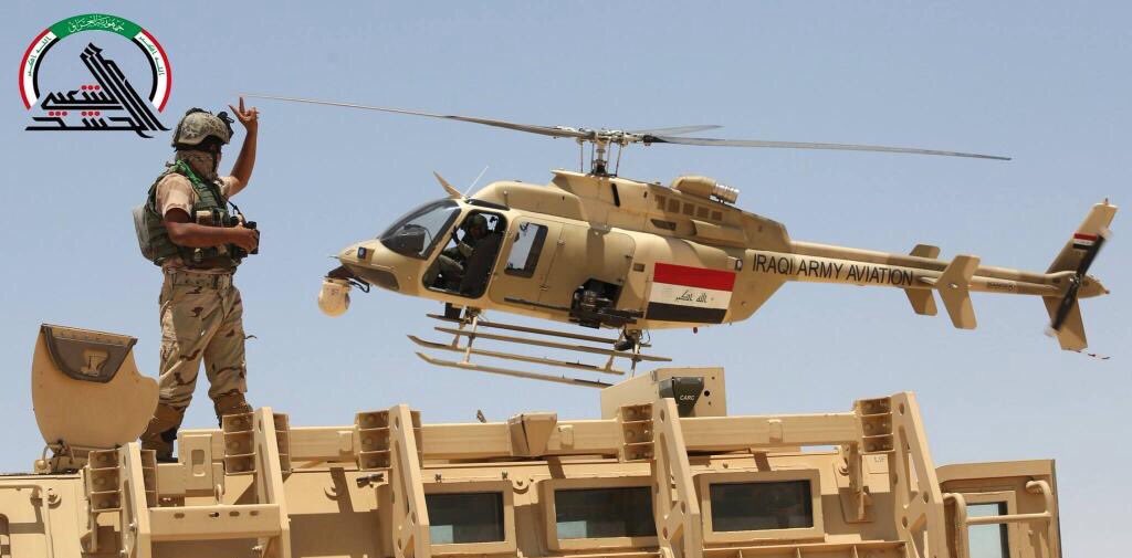 طيران #الجيش_العراقي يعالج اهداف حيوية ويستهدف عمق العدو بضربات دقيقة . 
#عمليات_الإمام_علي_الهادي