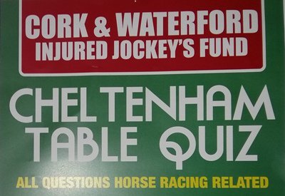 Charity Quiz night in Conna 4th March + Willie Mullins Stable visit auction. Details here bit.ly/1UwqAgU