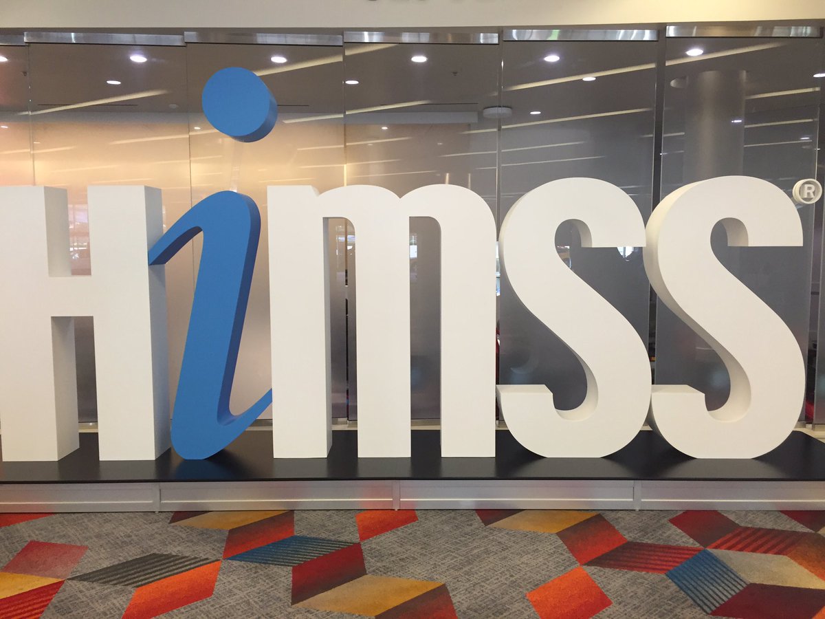 Perscio's tweet photo. Morning #HIMSS16 - let the data conversations begin!! https://t.co/7bDnuV8IZ3