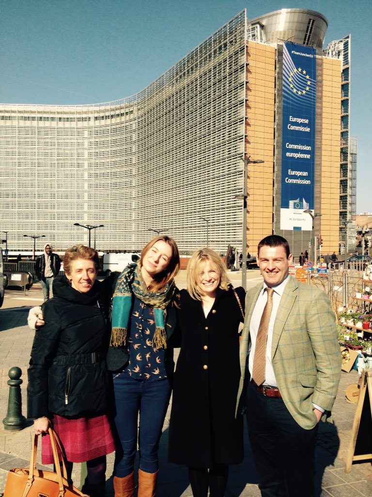 Sunny days in Brussels with #ruralleaders ... Off to London on the #eurostar...#whichwaytothebar