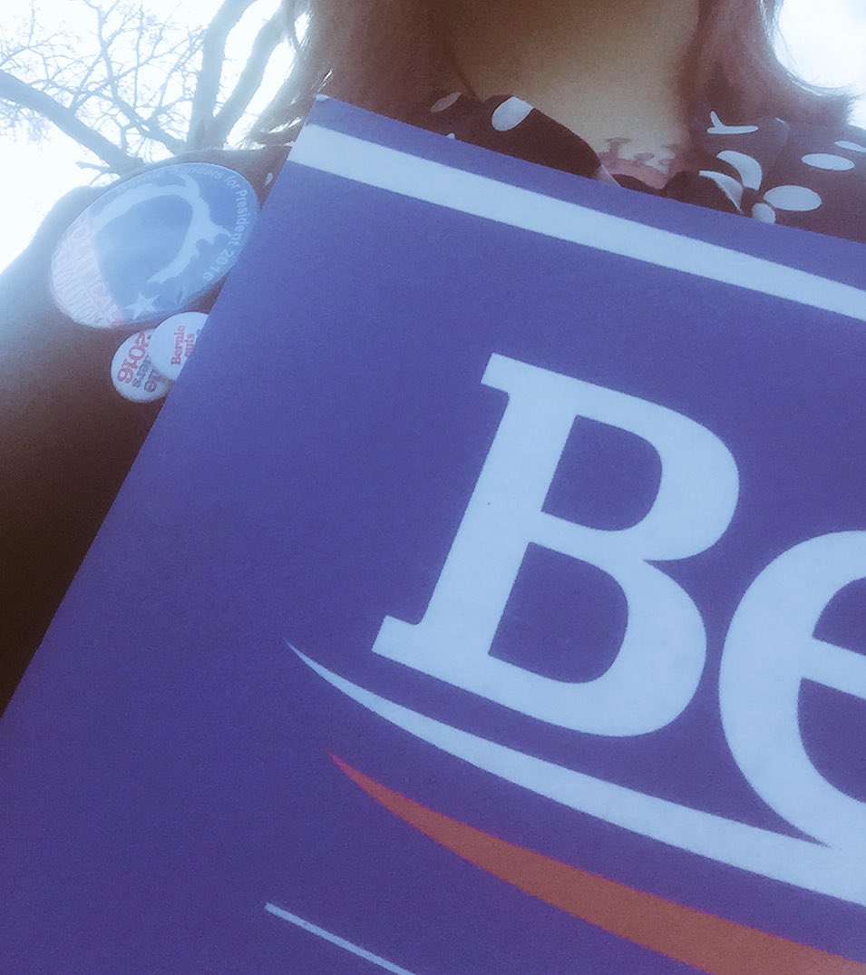 emie_ness's tweet photo. @IslandCampus don't forget to vote today @BernieSanders #VoteTogether #votertuesday #voteTexas @texasdemocrats https://t.co/xlYcpuC437