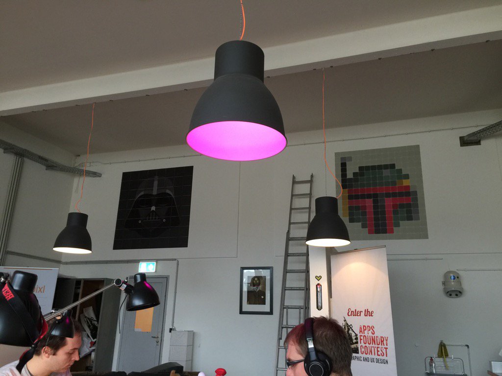 neopixl's tweet image. Thanks to @bis088 our offices' walls @neopixl are rebranded. #Darkside #empowerment