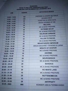 All hell will break lose on 19:05. Join the madness!