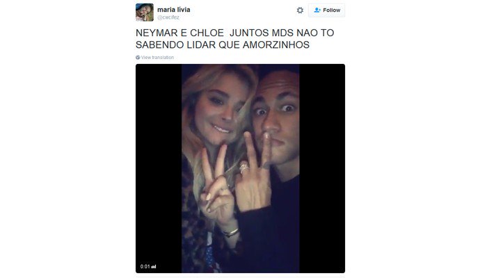 Neymar y Chloe Grace Moretz, ¿juntos? - Foto 1