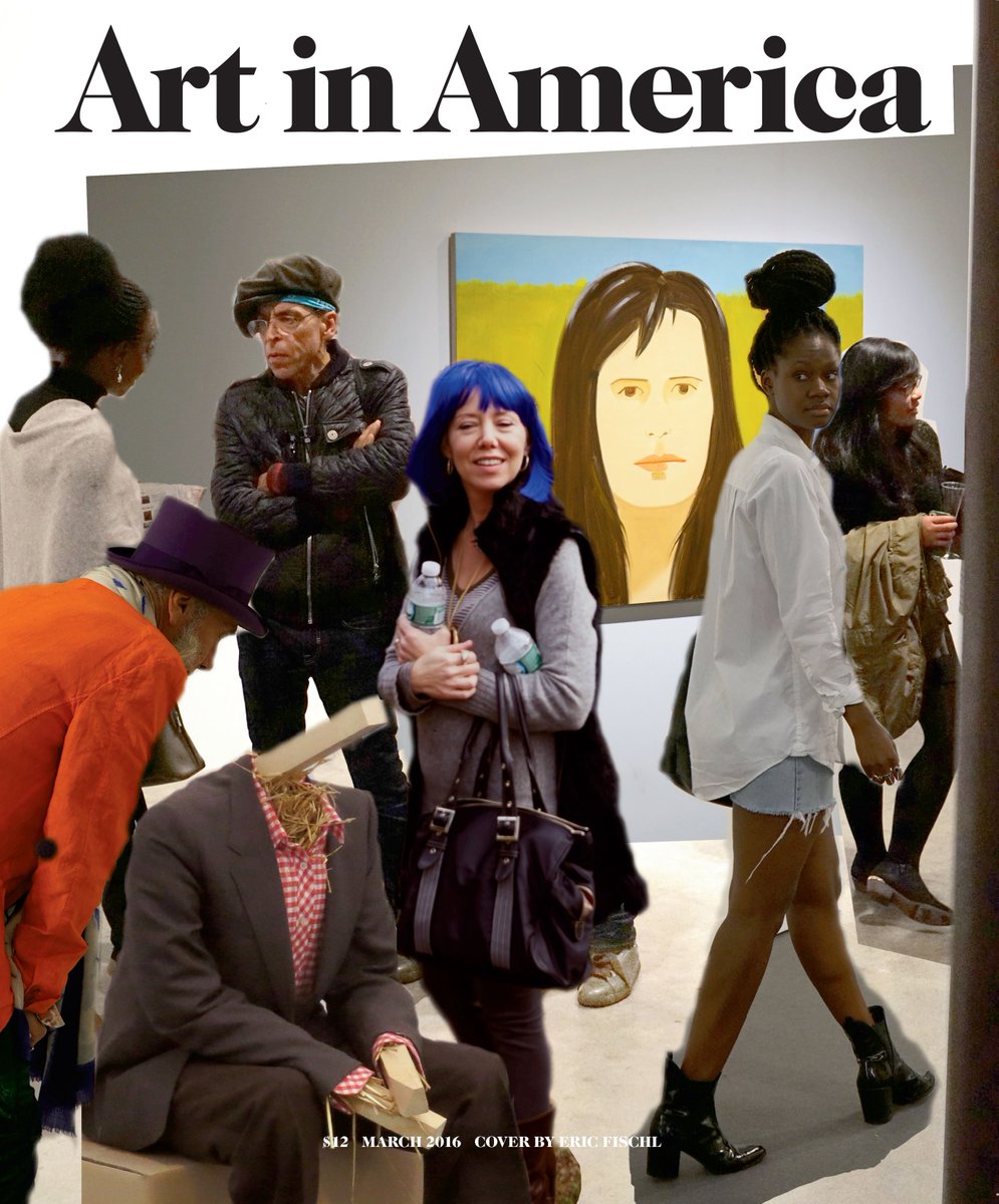 ArtinAmerica's tweet photo. Eric Fischl's art fair collage features on the cover of our March issue, online now! https://t.co/uL8cdkBEH3 https://t.co/Jo2nAO3EDc