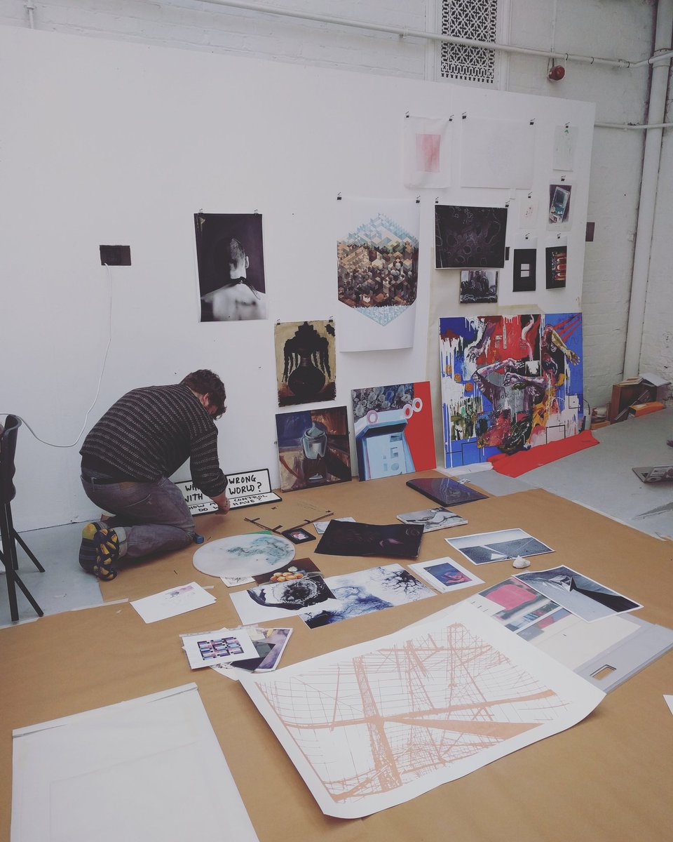 Work ready to get framed in preparation for the Fine Art Auction @ Grosvenor Gallery on March 11th