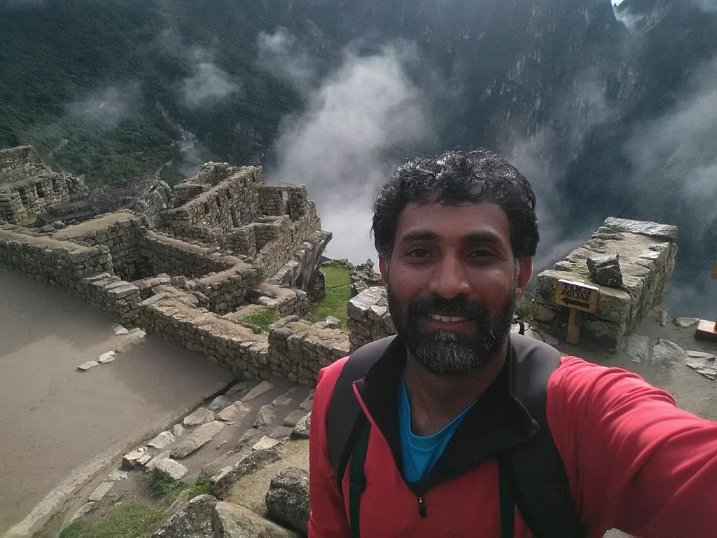 Machu Picchu, here I am. #Peru