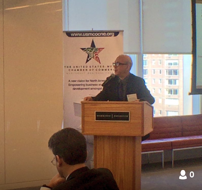 pulsoviral's tweet photo. The @usmcocne1 #MXrenewableEnergy finance panel led by @MoFoLLP's Jeff Chester https://t.co/ogvAOQYnTI