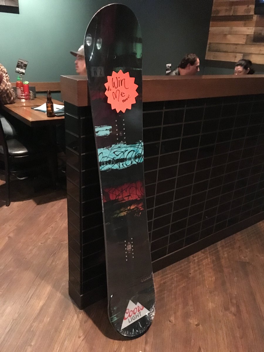 NAITSA's tweet photo. Need a new snowboard? Stop by the @MonsterEnergy event this Friday @TheNestTG for a chance to win one 🏂! @NAIT https://t.co/SGjT5quw3K
