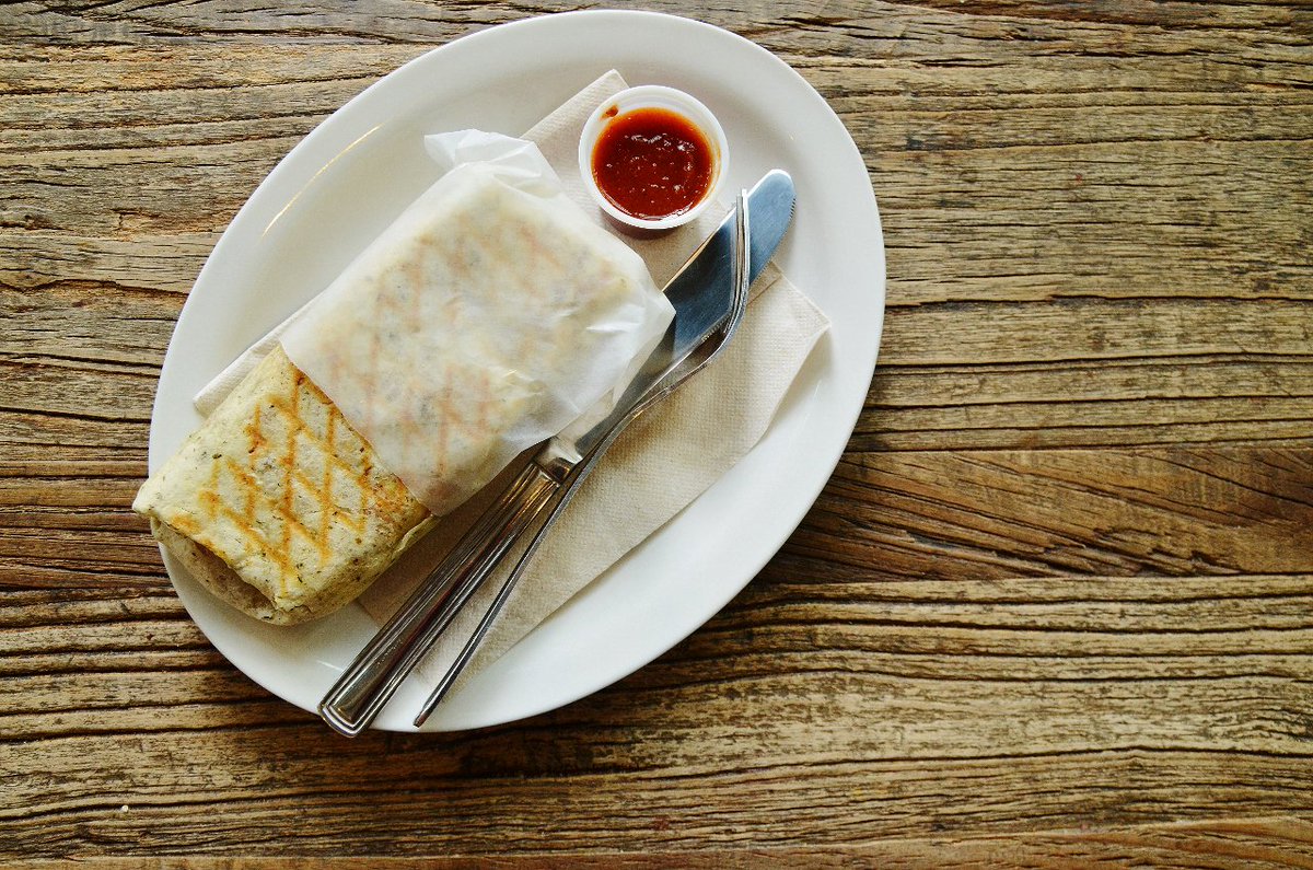 TreesOrganic's tweet photo. Need a #morningreboot? Try jump-starting your day with a tasty grilled breakfast wrap! #goodstart #breakfastgoodness https://t.co/EqtvBDBcp7