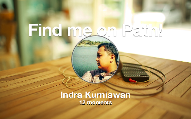 Find me on #Path now! Go to: path.com! #thepersonalnetwork