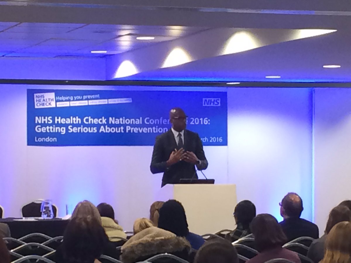 healthdiags's tweet photo. @ProfKevinFenton currently addressing the audience at #NHSHealthCheck2016 and outlining the latest evidence https://t.co/AdbILecqLL