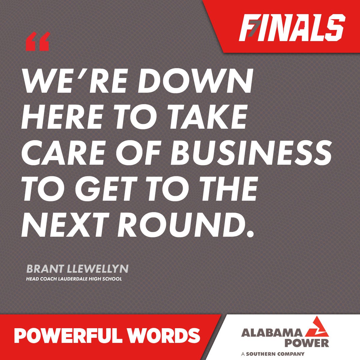 AHSAA_hoops's tweet photo. An @alabamapower #PowerfulMoment from Lauderdale Coach Brant Llewellyn #Ball4ItAll https://t.co/pMKnUqYQeN