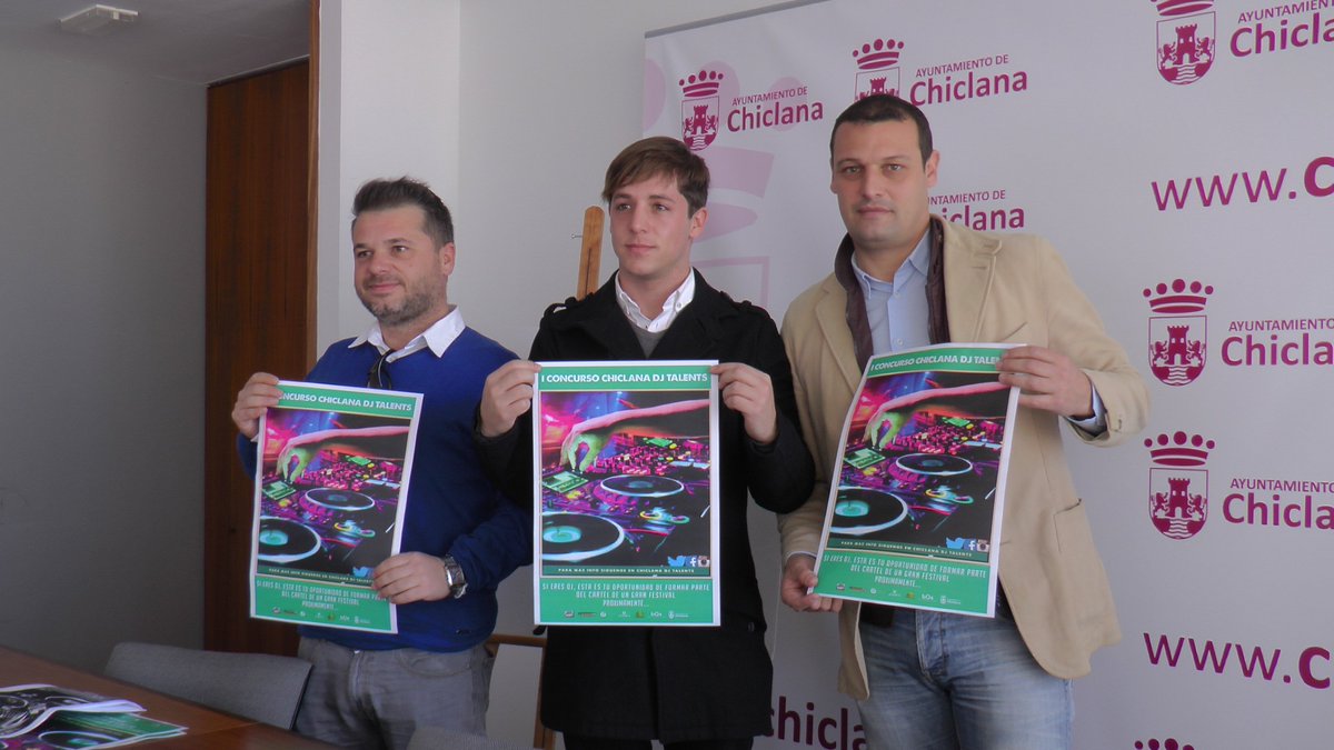 8chiclana's tweet photo. Ayuntamiento de #Chiclana convoca el concurso “Dj Talent” que se celebrará entre marzo y abril. + info 21.30 h https://t.co/Kg3Mxrlpwc