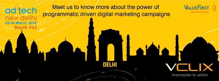 ashishmathur28's tweet photo. #adtechIN VISIT US @ Booth No #42 , 03-04 MARCH, The Leela Ambience Gurgaon https://t.co/L3ySYBiGyb