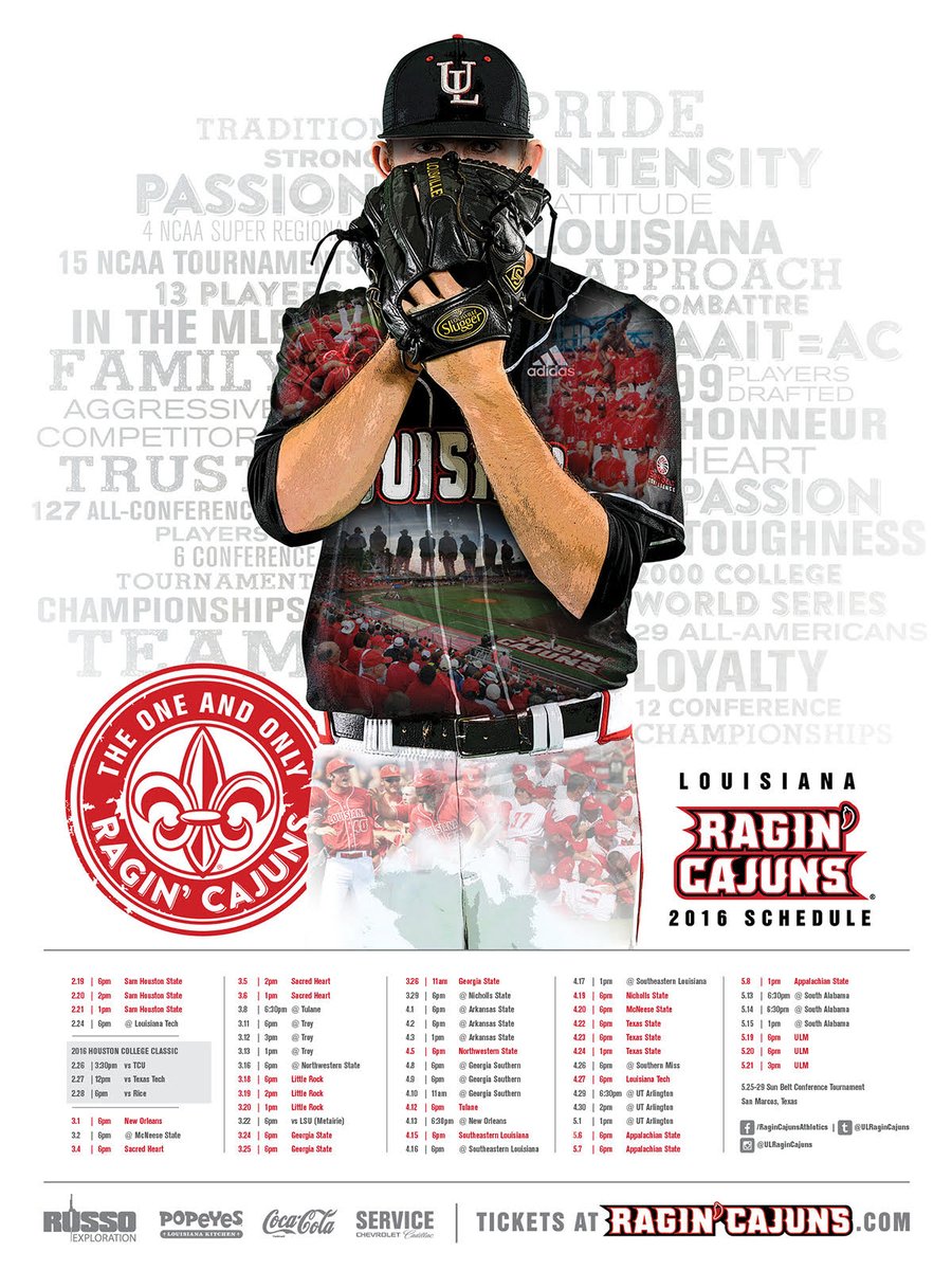 PosterSwag's tweet photo. https://t.co/H0hjy96lpJ College Baseball Poster Social Vote: RETWEET to vote for @ULRaginCajuns @CajunsBaseball https://t.co/2Sdg31Zd3i