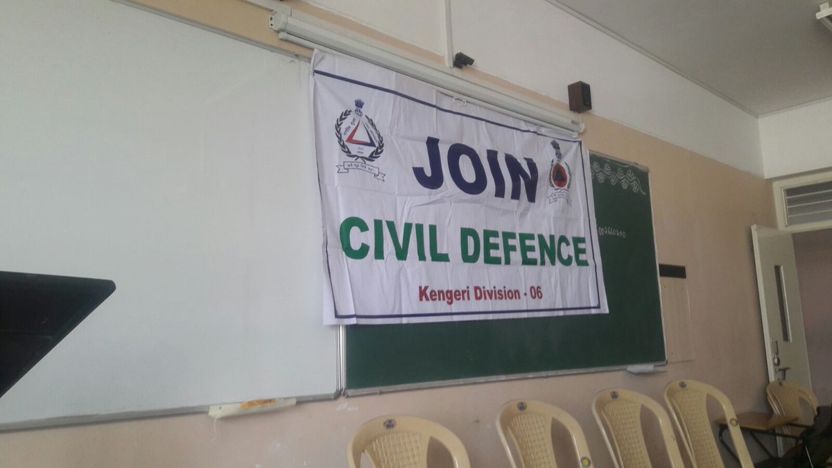 elect_var's tweet photo. An AWARENESS ..,#TEAM006
Afternoon..,
World Civil Defence Day
#Whatsapp_Updates
Seshadripuram College Kengeri Blr https://t.co/2m5MfRtsRI