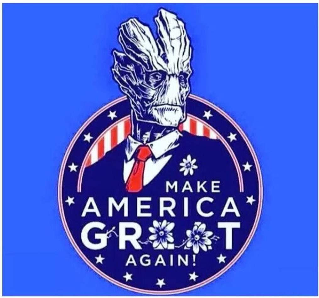 IntelectualTree's tweet image. Groot cleared his throat and straightened his tie.

"I am Groot."