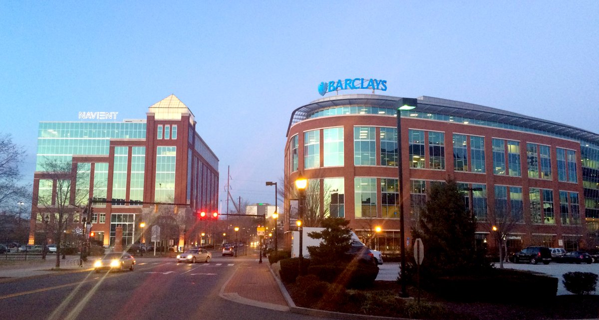Photo of the Star Building &amp; Christina Crescent at sunset last night #WilmDE Riverfront #netde