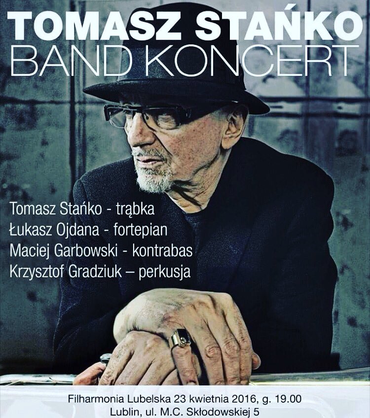 MacGarbowski's tweet photo. @tomaszstanko Band in April! https://t.co/COTMFqjO3C