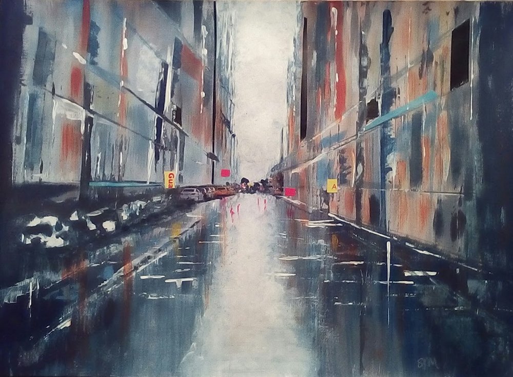 Painters_Online's tweet photo. From one city street scene to four in just one day @GlynMacey https://t.co/T4KLpiZ0NL https://t.co/Eu39DvmH2C