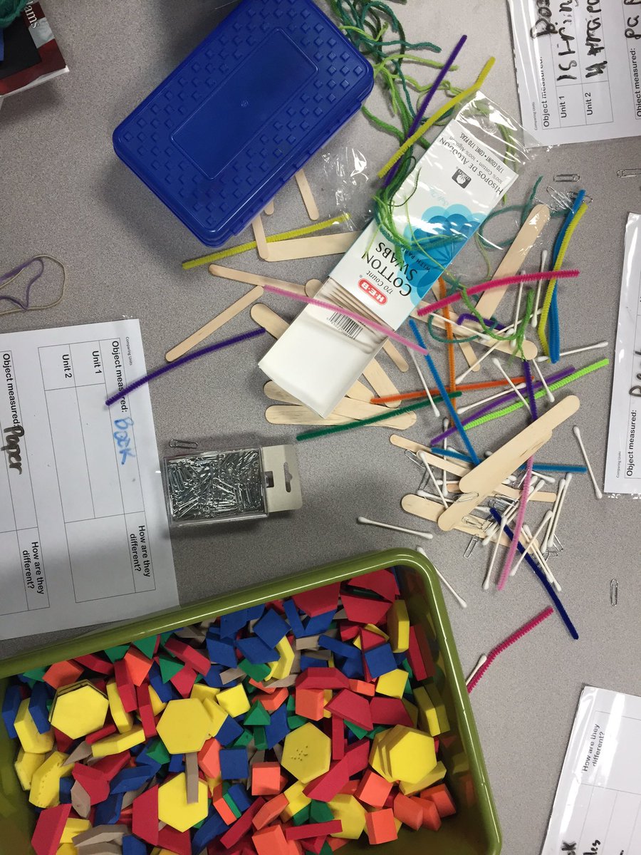 MsHParrie's tweet photo. Using different units to #exploremeasurement #mathisFUN #aMESSmeansweareLEARNING #bekeith https://t.co/Ldm4idv5DT