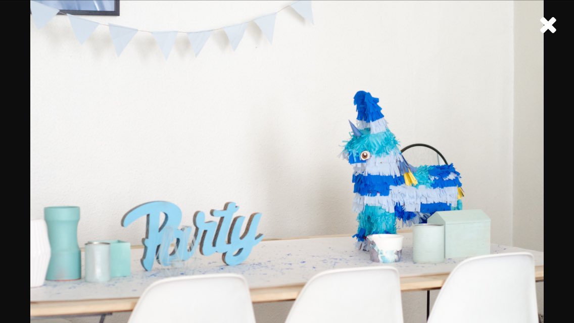 lapartybox's tweet photo. Notre pinata de ce week-end est sur le blog 😇 #diy #blueparty #lapartybox https://t.co/weXxTD20rj
