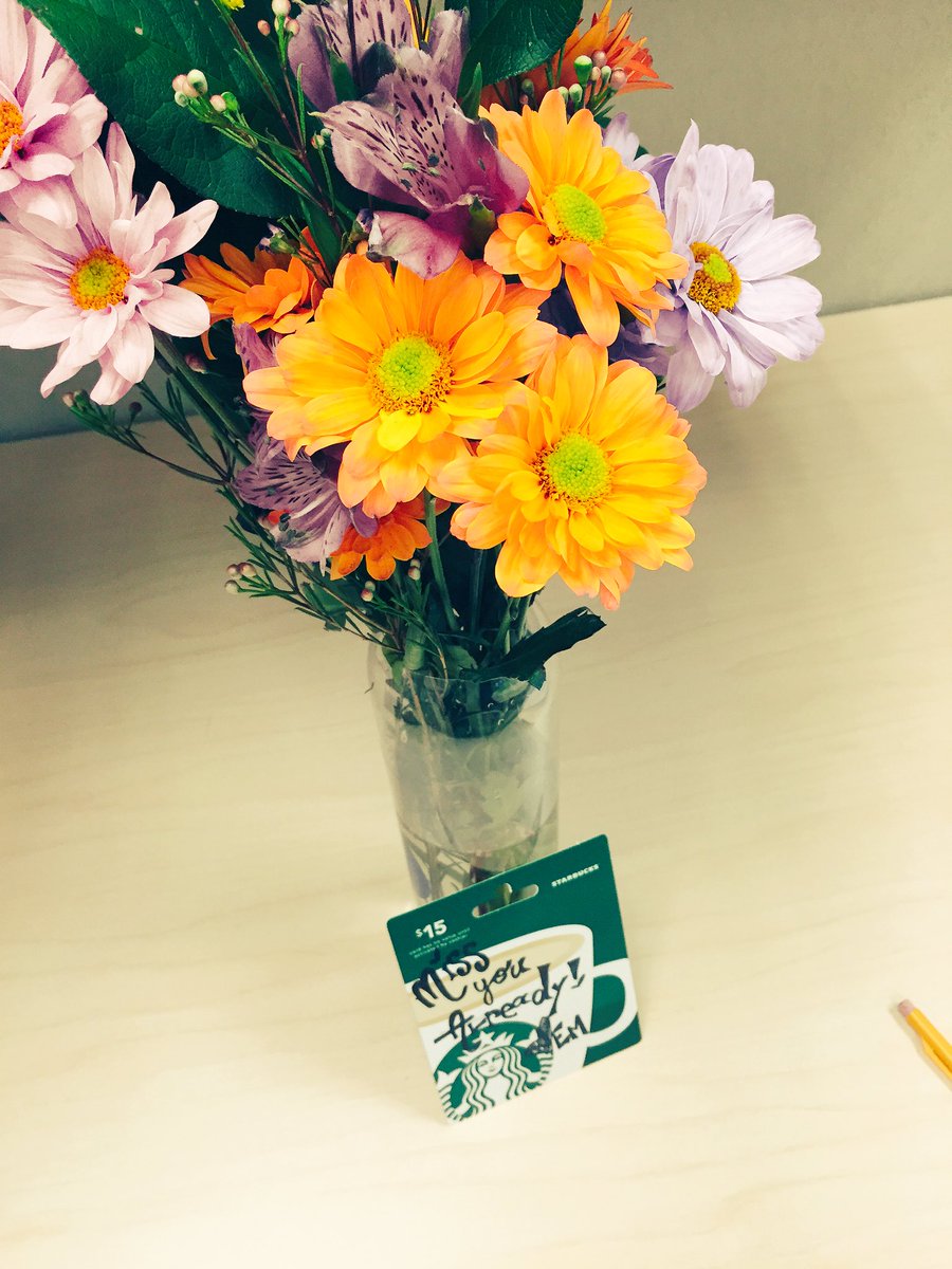 andkittens's tweet photo. Aw. She sure knows how to pull at the heart strings a bit. ☕️💐😍
#lastday
#IrishGoodbyes https://t.co/ywbwrt3Kmx