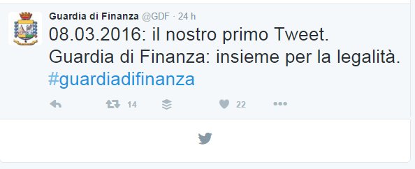 SatirSfaction's tweet photo. Sicuro che non sia gestito da un Carabiniere l'account della #GuardiDiFinanza su twitter?! https://t.co/yTEEN7Mpzd