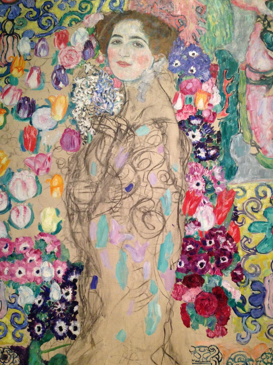artfullyawear's tweet photo. #MetUnfinished explores artistic process thru works that are incomplete. #GustavKlimt #backgroundenvy #MetBreuer https://t.co/xH3F2ywv9Y