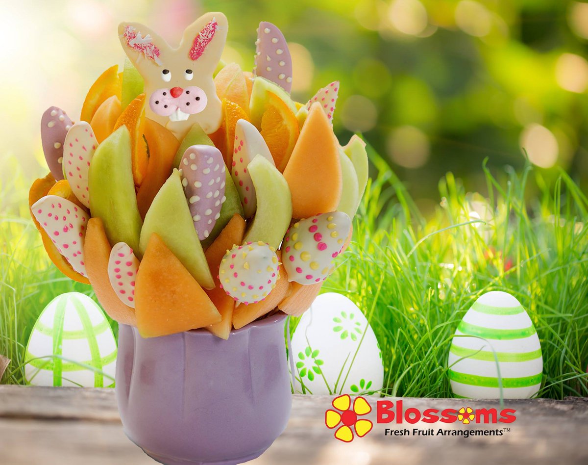 Hoppy #Easter Bunny Blossoms - we agree, very cute!  #Barrie Order now for Easter 705-725-9259.