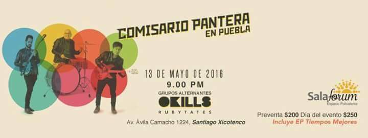 RevoltionHead's tweet photo. @comisaurio agrega una fecha más presentándose en puebla este 13 de mayo en @SALAFORUM
#coberturarevolution ✋ https://t.co/0blHBgBSRK