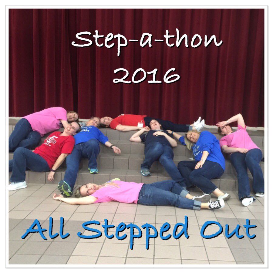 Congratulations to Kinder team for winning our staff Step-a-Thon-2,750,310 steps!!