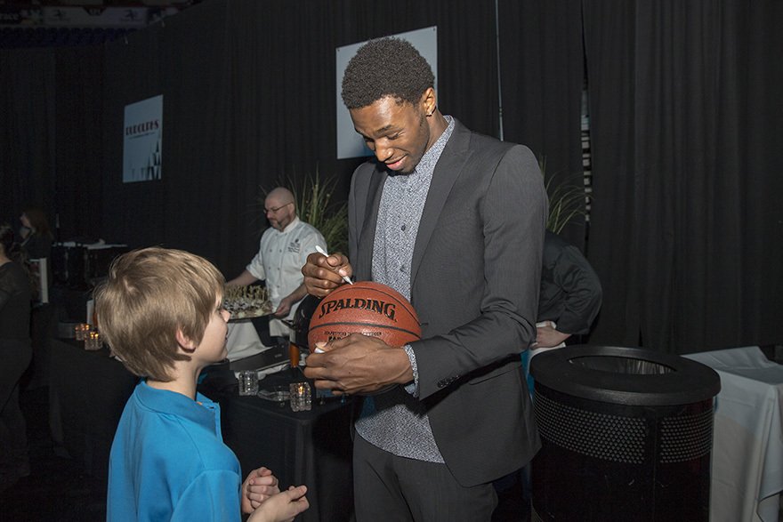 Timberwolves's tweet photo. Excited to celebrate the 21st annual #TasteOfTwolves tonight! Photos from last year's event: https://t.co/jT5Gd1l1UW https://t.co/ilgdfALUbi